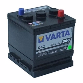 Varta D42 Bilbatteri 6 volt 66Ah 066017036